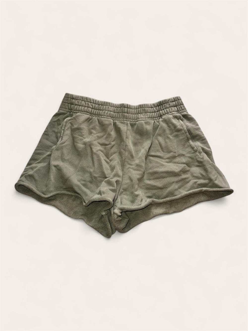 Aerie Olive Green Lounge Shorts Size Small